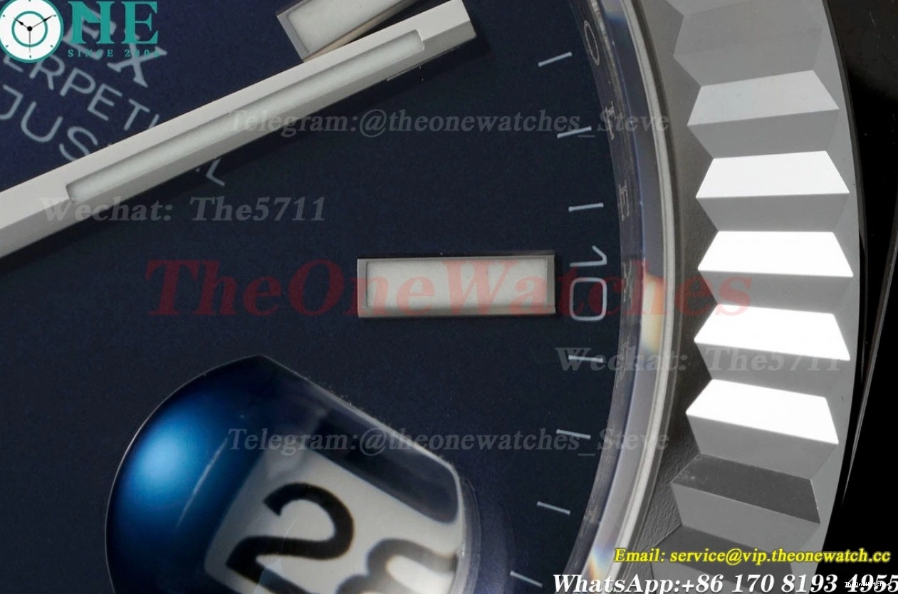 SS A3235 Blue 126334 Datejust SS EWEF Stk Jub 41mm 0311